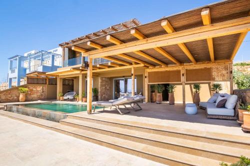 Πισίνα στο ή κοντά στο Vala Luxury Villa A I Private pool & 200m to Beach