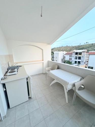 Η κουζίνα ή μικρή κουζίνα στο Apartments M