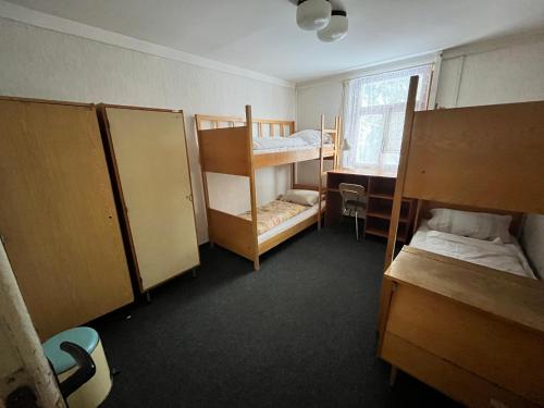 Postel nebo postele na pokoji v ubytování Chata Elda