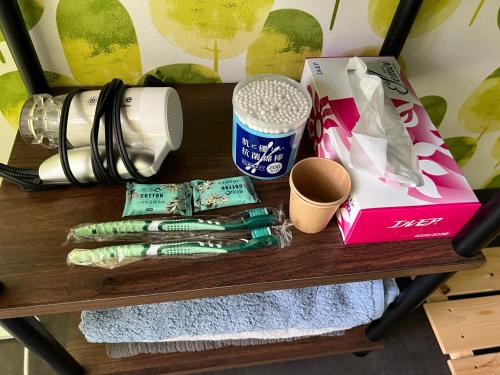 Příslušenství pro přípravu čaje a kávy v ubytování 愛犬と泊まるグランピングJuden Camp Fuji