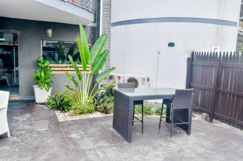 Patio nebo venkovní prostory v ubytování Dview Hotel