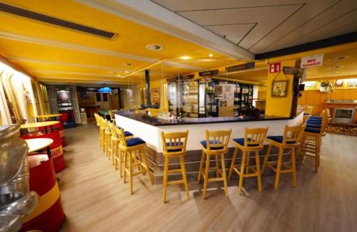 Ο χώρος του lounge ή του μπαρ στο Ferienwohnung Gipfelglück 931 mit Hallenbad und Sauna