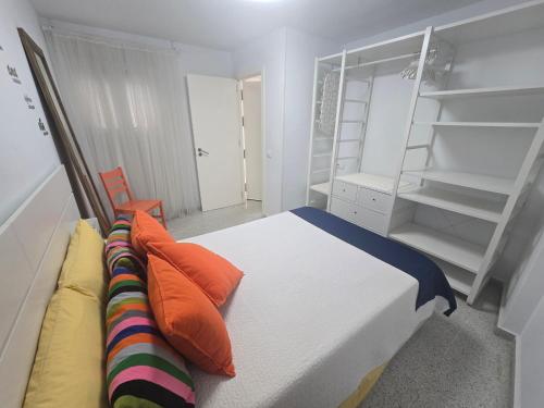 Posteľ alebo postele v izbe v ubytovaní APARTAMENTO CON ENCANTO Y UBICACIÓN PERFECTA