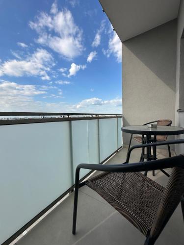 Balkoni atau teres di Bridge Apartments Studio