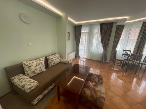 Χώρος καθιστικού στο Hotel Villa List