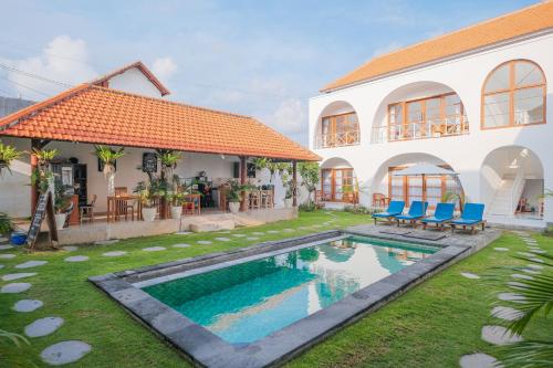 Bazén v ubytování Bali intan Canggu nebo v jeho okolí