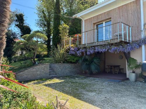 Κήπος έξω από το Appartement Rez de chaussée