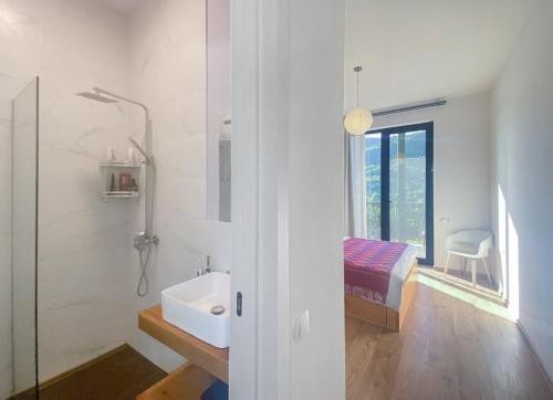 Koupelna v ubytování Vacation home Khatosi