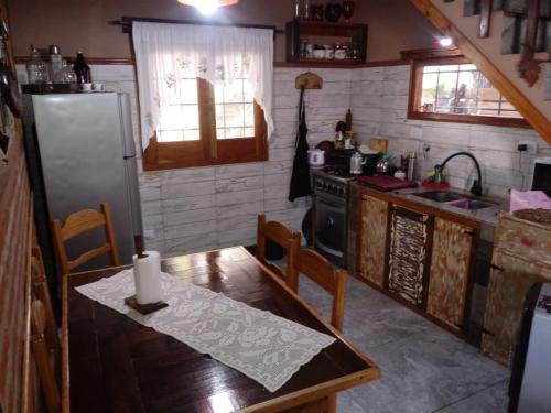 Η κουζίνα ή μικρή κουζίνα στο Casa Encantada