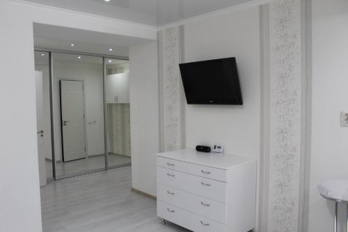 TV a/nebo společenská místnost v ubytování KMOD Studio