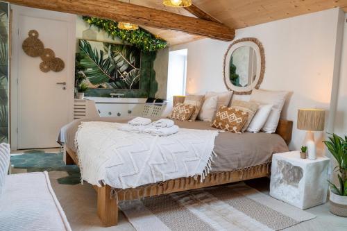 Loft & Spa Scandinave Romantique, King Size, TV 65