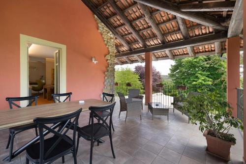 Sân trong/khu vực ngoài trời tại Cascina Manzo