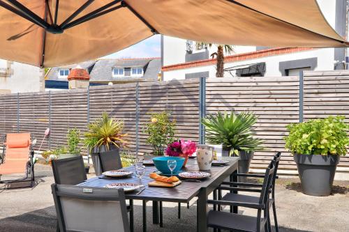 LocaLise - M37 - Maison de vacances à deux pas du centre et des plages - wifi inclus - draps inclus - animaux bienvenus - extérieur clos - parking privatif