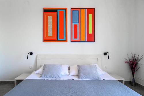 Postel nebo postele na pokoji v ubytování Apartments Muller
