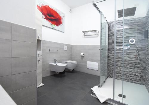 Salle de bains dans l'établissement Elis b&b Villasimius