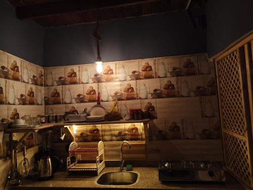 Küche/Küchenzeile in der Unterkunft Studios in lighthouse