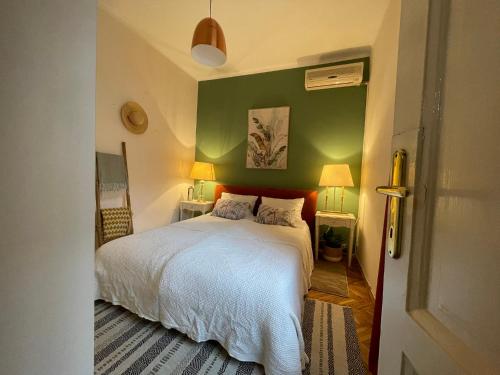 Ένα ή περισσότερα κρεβάτια σε δωμάτιο στο Jenny's apartmen centar