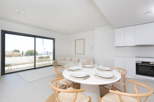 Kuchyň nebo kuchyňský kout v ubytování Ipanema Sea and Golf Marbella