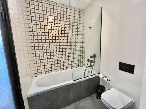 Koupelna v ubytování Fitas Oda Hotel