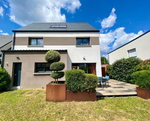Zahrada ubytování L'Atelier - proche Rennes