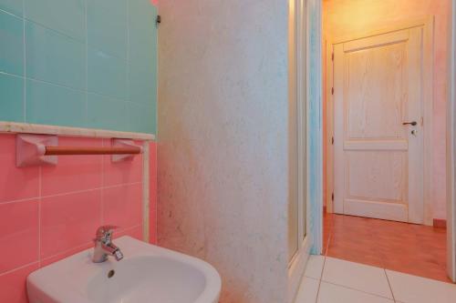 Koupelna v ubytování Hotel I Ginepri