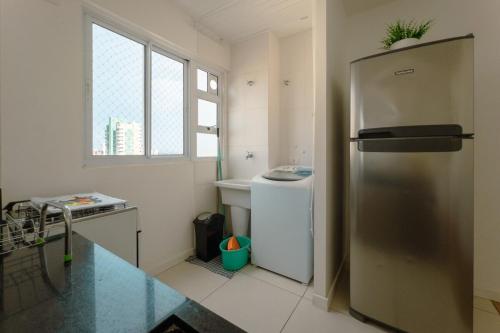 Dapur atau dapur kecil di Central até 4 hóspedes - RC1902