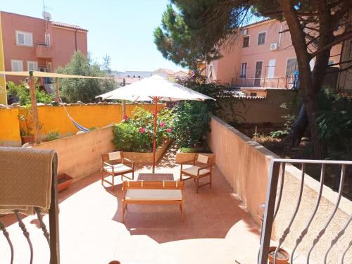 Μπαλκόνι ή βεράντα στο CasaZen, 2 camere, giardino e parking