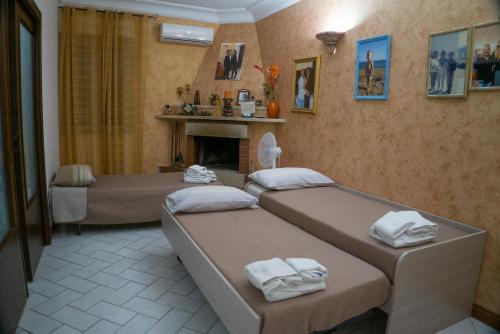 Postel nebo postele na pokoji v ubytování B&B Villa Concordia Vip