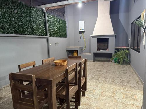 Ruang duduk di Encanto Histórico con vista