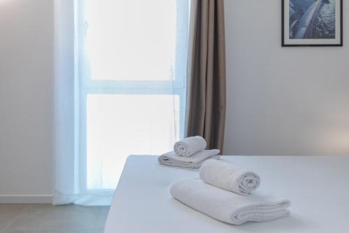Postel nebo postele na pokoji v ubytování Appia Rooms Free Parking e Fast Access to Venice by Bus