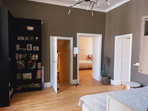 Cama o camas de una habitación en Domaine de l'Elysée