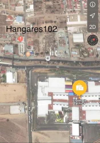 an aerial view of a city with buildings at Moderno Departamento Ejecutivo frente a Explanada in Pachuca de Soto