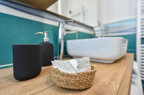 Koupelna v ubytování Lingotto Rooms