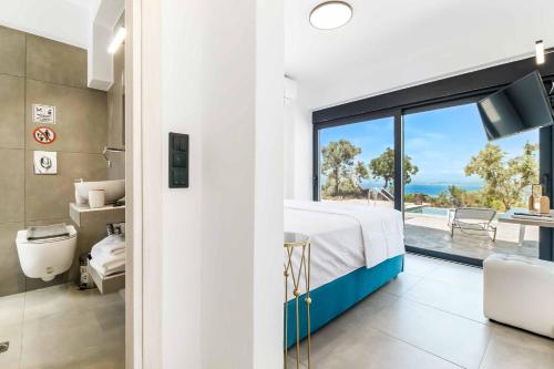 Koupelna v ubytování Villa Anastasia Lefkas