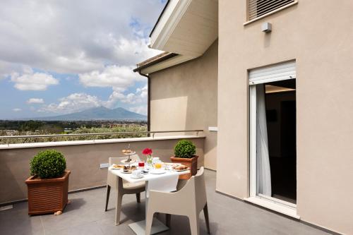 En balkon eller terrasse på Likò Resort