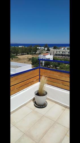 Μπαλκόνι ή βεράντα στο Χριστιάνα Hotel Apartments