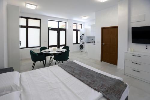 Dapur atau dapur kecil di Студио