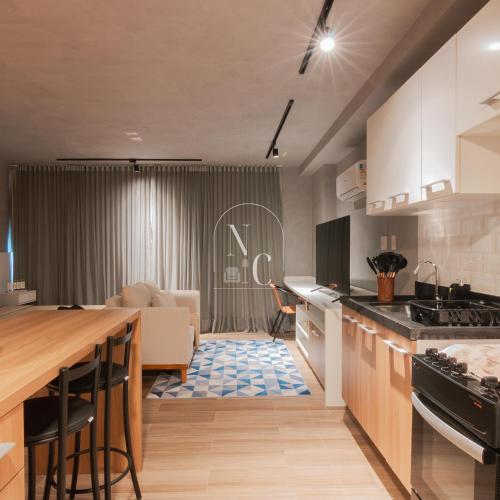Dapur atau dapur kecil di RioDowntown Hub by RNC Flats