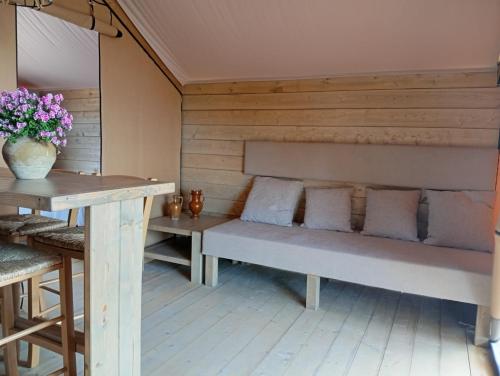 Posezení v ubytování Casa Sgarlata Glamping - Tenda Olivastro