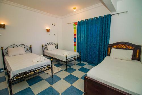 Kulaih nubian guest houseにあるベッド