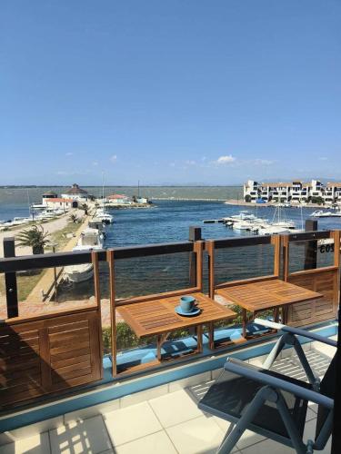 Résidence Bar061-le Barcares - Appartement climatisé vue sur l'eau - T2 mezzanine - 4 couchages - animaux non acceptés MAE-8993