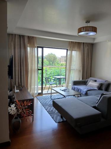 Ένα ή περισσότερα κρεβάτια σε δωμάτιο στο Luxurious two bedroom apartment at the Alma