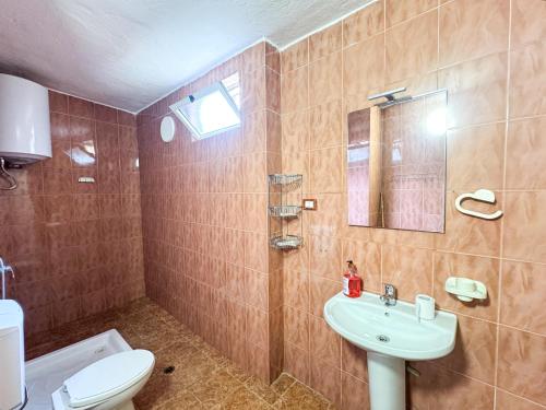 Koupelna v ubytování Shkodra Guest House & Trips