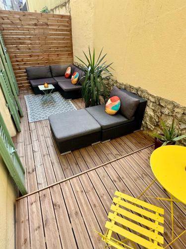 Joli 2 pièces avec terrasse en centre ville