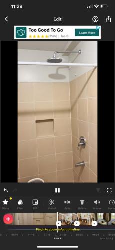 a picture of a bathroom in a website at Condominium luxury with balcon ocean breeze in Davao City
