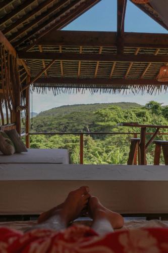 Un balcón o terraza en Fare Maimiti - Tu'i'anina Village Huahine