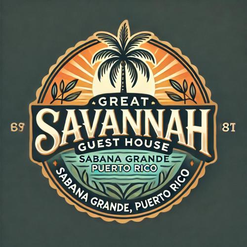GREAT SAVANNAH Hospedajeに飾ってある許可証、賞状、看板またはその他の書類