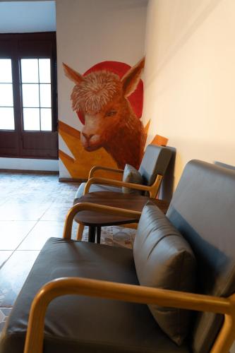 Posezení v ubytování Way Kap Hostel Arequipa