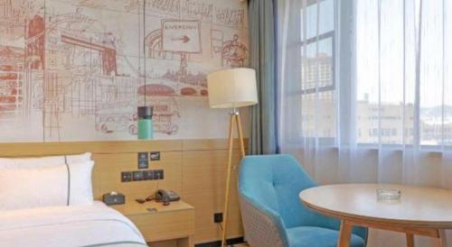Letto o letti in una camera di City Comfort Inn Taizhou International Exhibition Center