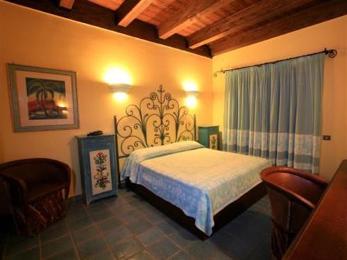 Postel nebo postele na pokoji v ubytování Hotel dell'Ancora